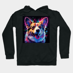 Neon Corgi Hoodie